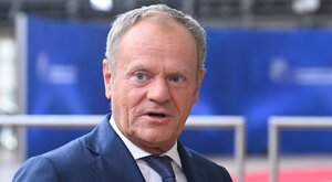 Miniatura: Tusk o pożyczce dla Ukrainy: Albo...