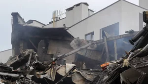 Miniatura: Zmasowany atak rakietowy na Kijów....