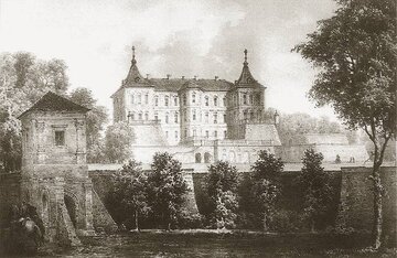 Napoleon Orda, Zamek w&nbsp;Podhorcach