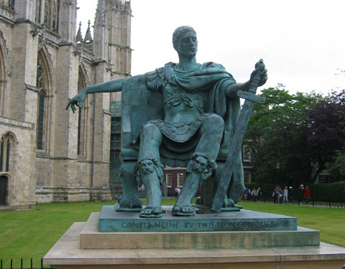 Posąg Konstantyna w Yorku