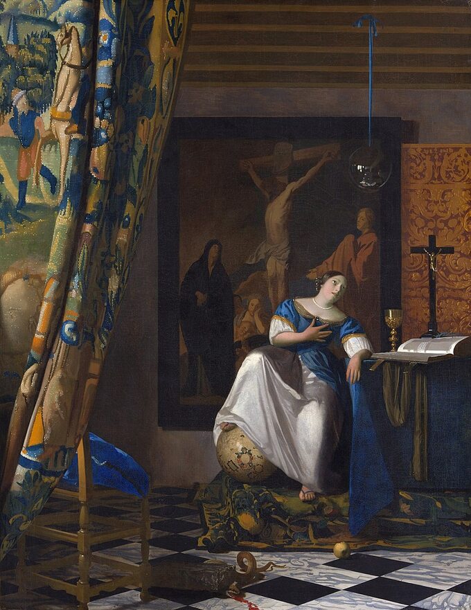Jan Vermeer, Alegoria wiary
