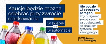System kaucyjny startuje w&nbsp;Polsce od&nbsp;października 2025&nbsp;r.