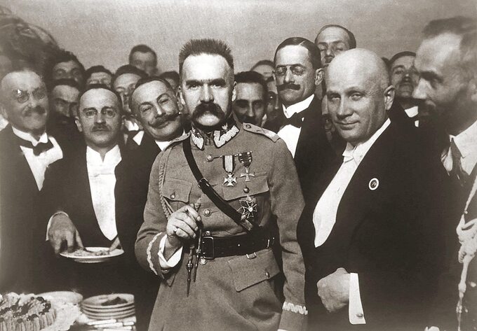 Józef Piłsudski w Hotelu Bristol, 3 lipca 1923