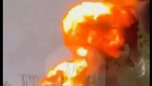 Miniatura: Celne uderzenie ukraińskiego drona. W...