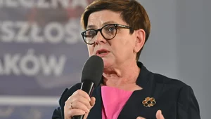 Miniatura: Szydło w mocnych słowach do Scholza:...