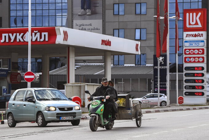 Stacja paliw Łukoil, zdjęcie ilustracyjne