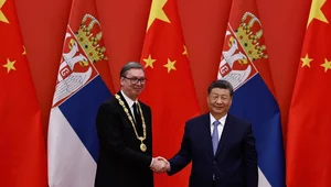 Miniatura: Xi spotkał się z Vucicem. Chce...
