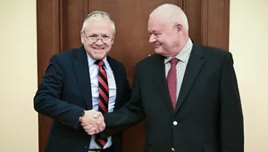 Miniatura: Glapiński spotkał się z ambasadorem USA....