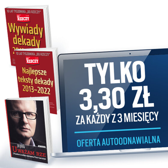 Autoodnawialna 3 miesięczna subskrypcja Do Rzeczy + Historia Do Rzeczy