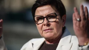 Miniatura: Szydło skomentowała sytuację w PiS....