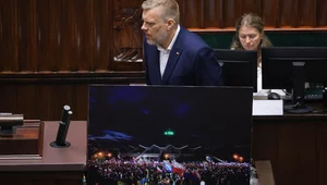 Miniatura: Zandberg pokazał Tuskowi zdjęcie. "Pan po...