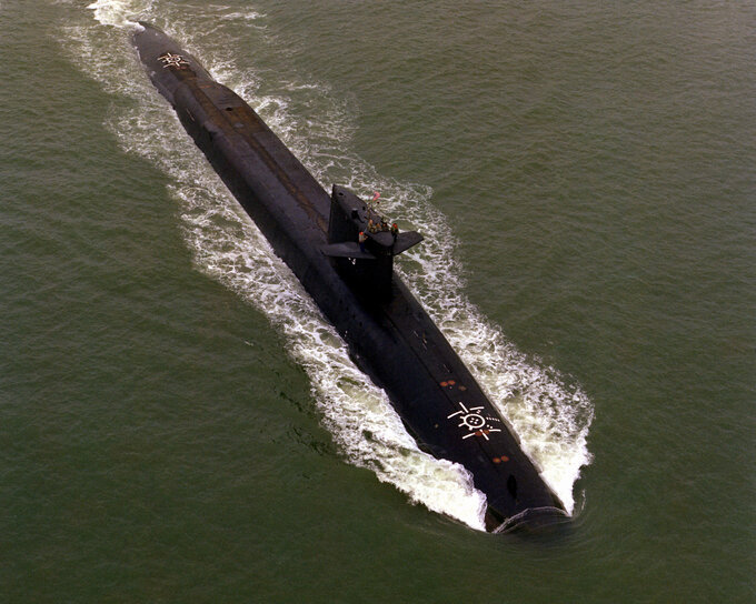 USS Casimir Pulaski w 1983 r.