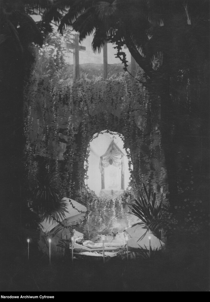 Gr&oacute;b Chrystusa w&nbsp;kościele św. Krzyża