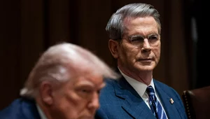 Miniatura: Człowiekowi Trumpa puściły nerwy. "Zdzielę...