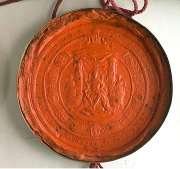 Stanisław August, pieczęć majestatyczna – Stanisław August, pieczęć majestatyczna odciśnięta 24 grudnia 1791 r. z zasobu Archiwów Państwowych: Archiwum Głównego Akt Dawnych 