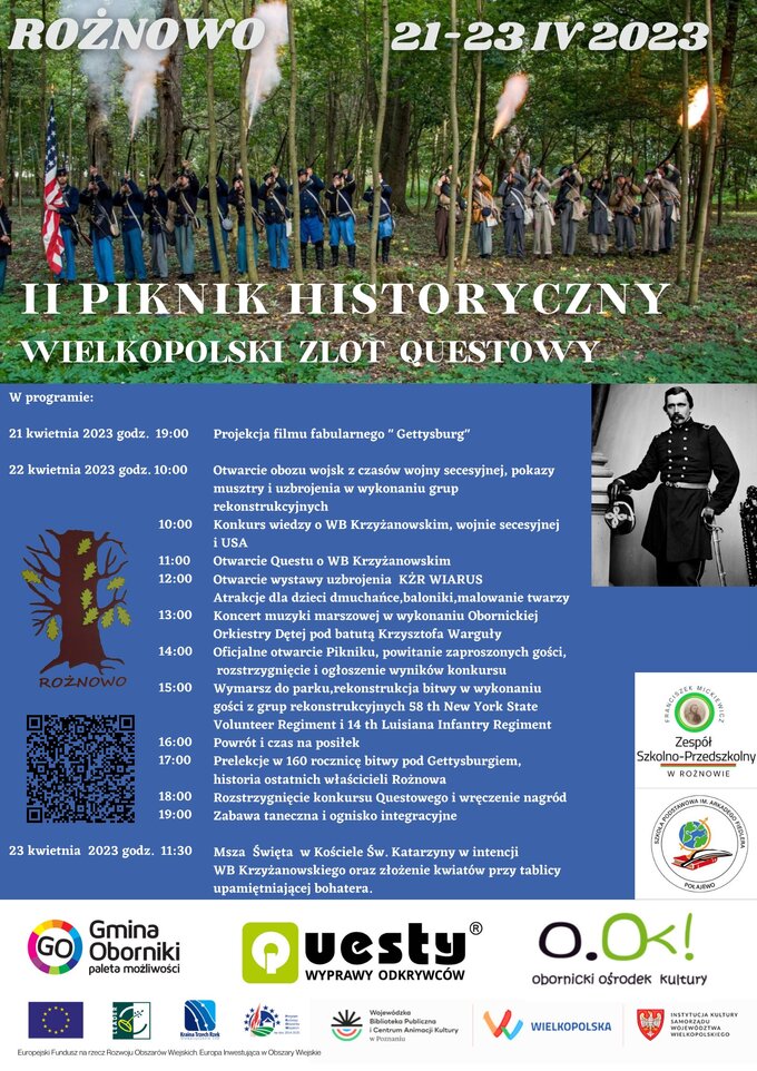 Piknik historyczny z Krzyżanowskim - zaproszenie