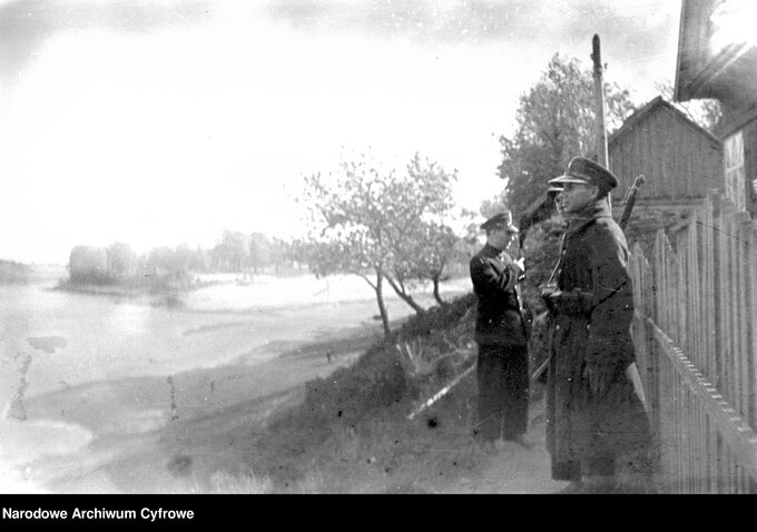 Patrol KOP. Granica polsko-łotewska