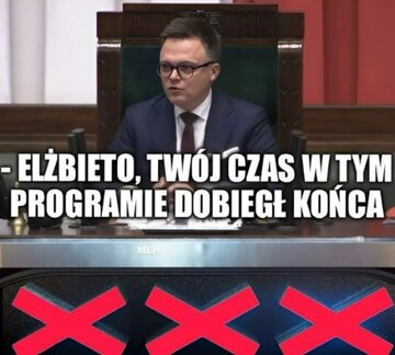 Memy po objęciu przez Szymona Hołownię funkcji marszałka Sejmu 