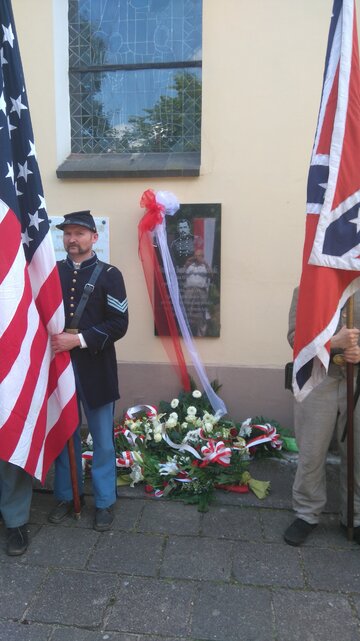 Odsłonięcie tablicy poświęconej W. Krzyżanowskiemu, 2016 r. 