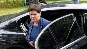 Miniatura: Wraca sprawa wypadku byłej premier....