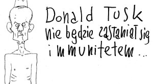 Miniatura: Jakby co, Donald Tusk nie będzie się...