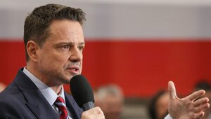 Trzaskowski pod rękę z klimatystyczną bandyterką