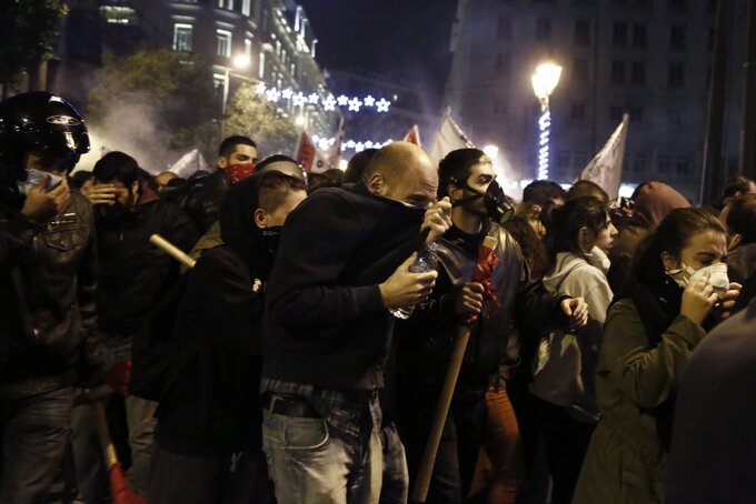 Zamieszki podczas wizyty Obamy w&nbsp;Atenach