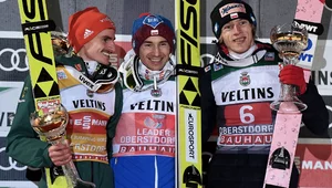 Miniatura: Obersdorf: Dwóch Polaków na podium. Stoch...