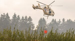 Miniatura: Największy pożar w historii Belgii zbliża...