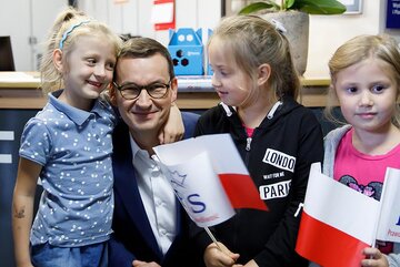 Premier Mateusz Morawiecki w Pleszewie 
