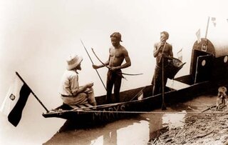 Część trasy Nowak pokonał łodzią ochrzczoną imieniem jego żony &bdquo;Maryś&rdquo;