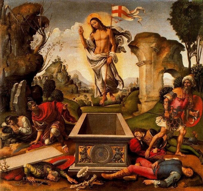 Zmartwychwstanie Chrystusa, mal. Raffaelino del Garbo