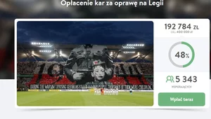 Miniatura: 35 tysięcy euro kary dla Legii. Kibice...