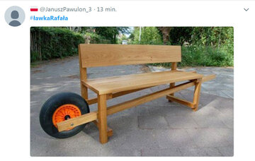 #ŁawkaTrzaskowskiego 