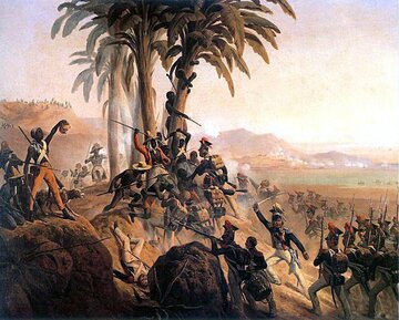 Bitwa polskich legionistow na&nbsp;Santo Domingo