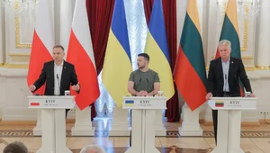 Miniatura: Prezydent Duda wspomniał w Kijowie o...