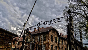 Miniatura: Z Auschwitz można wyjść tylko przez komin....