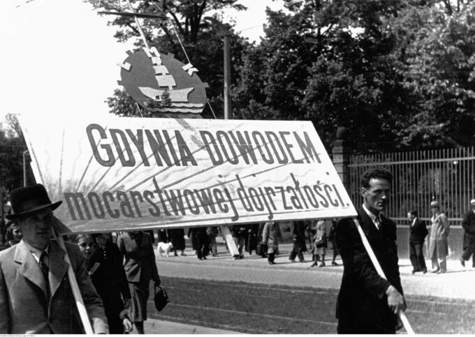 Pochód Ligi Morskiej i Kolonialnej w Toruniu, rok 1939