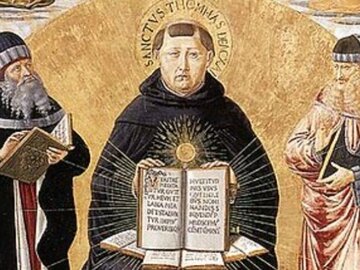 Benozzo Gozzoli, Triumf św. Tomasza z&nbsp;Akwinu (fragment)