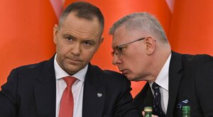 Miniatura: Trzęsienie ziemi w otoczeniu prezydenta....
