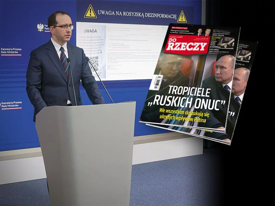 Miniatura: "Do Rzeczy" nr 13: Tropiciele "ruskich...