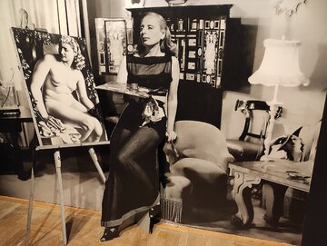 Tamara Łempicka w&nbsp;atelier