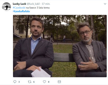 #ŁawkaTrzaskowskiego 
