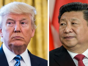 Prezydenci USA i&nbsp;Chin: Donald Trump i&nbsp;Xi Jinping