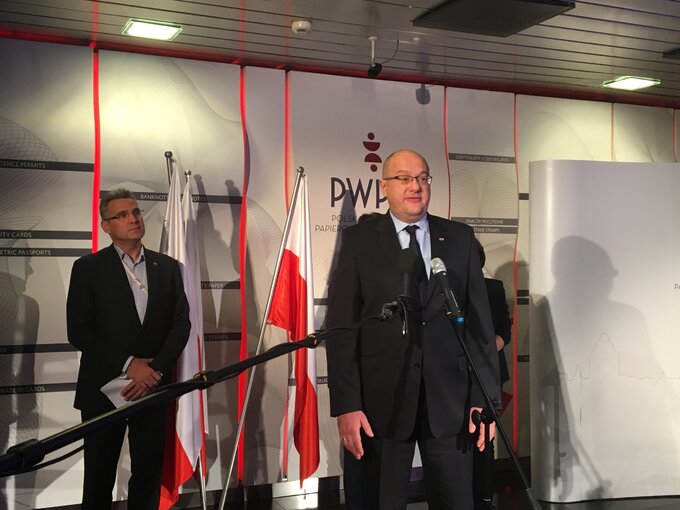 Konferencja prasowa PWPW