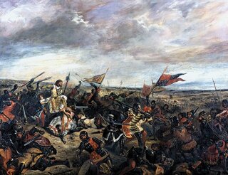 Eugène Delacroix, Bitwa pod Poitiers (1356)