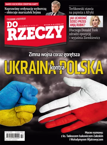 Okładka 47/2017 (2049) DoRzeczy Okładka 47/2017 (2049) DoRzeczy