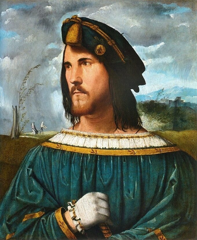 Altobello Melone, Portret Młodzieńca (prawdopodobnie portret Cezara Borgii)