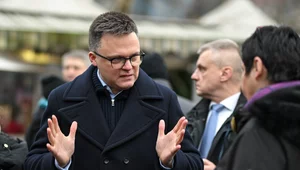 Miniatura: Kobieta zadała Hołowni całą serię trudnych...