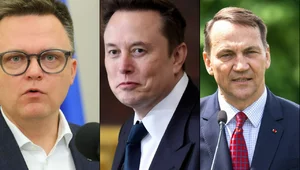 Miniatura: "Nikt nie ma prawa...". Hołownia: Musk...